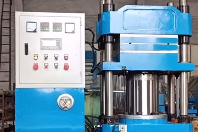 lab vulcanizer press